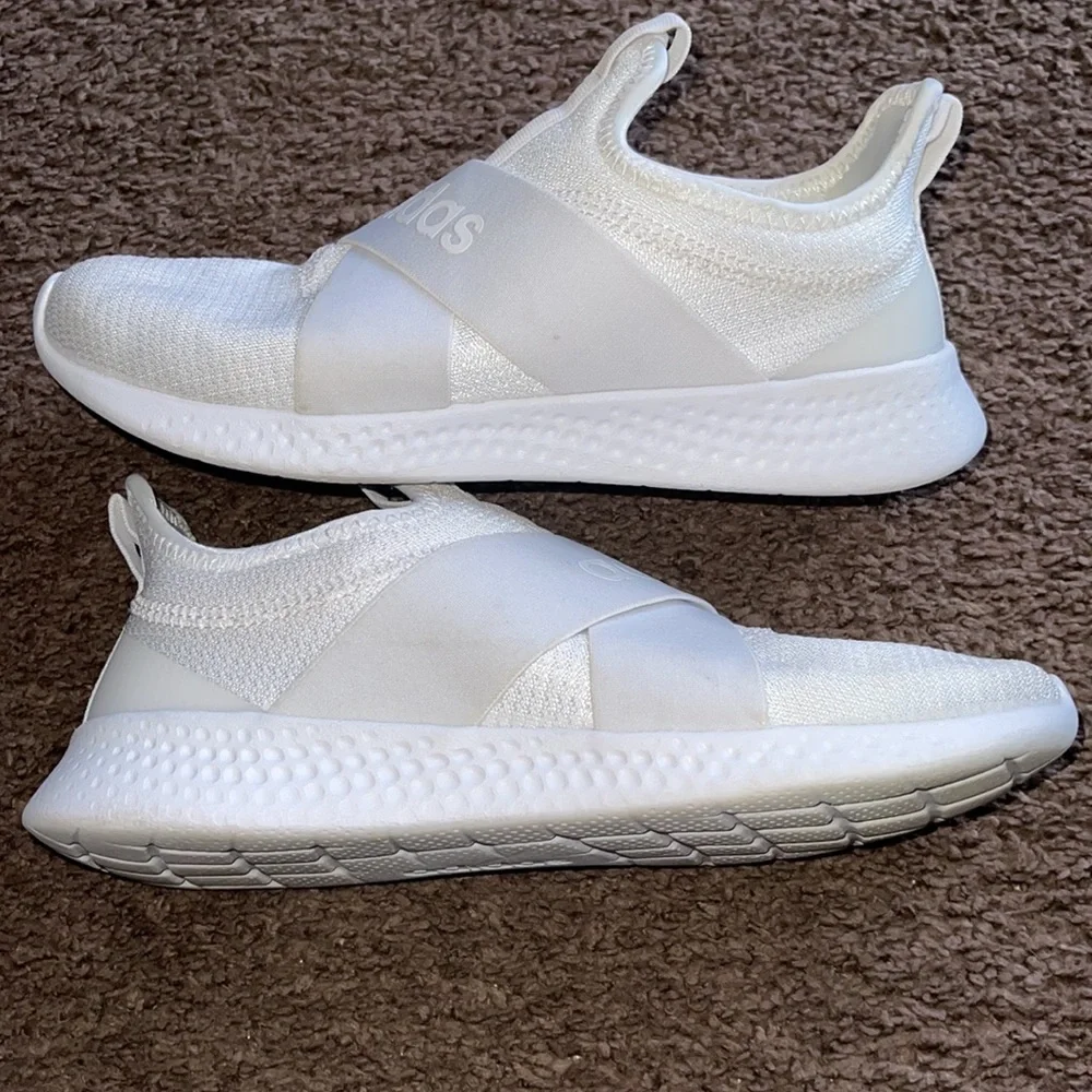 Adidas cloud foam Women’s slip on tennis shoes - Picture 3 of 5